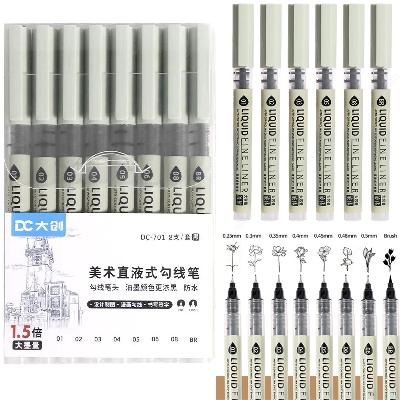 5/8/12 ティブスブラックペンファインラインスケッチマー - Copic Marker Sketch のレビューと価格