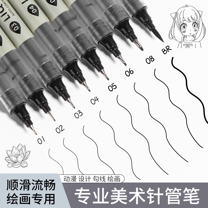 5/8/12 ティブスブラックペンファインラインスケッチマー - Copic Marker Sketch のレビューと価格