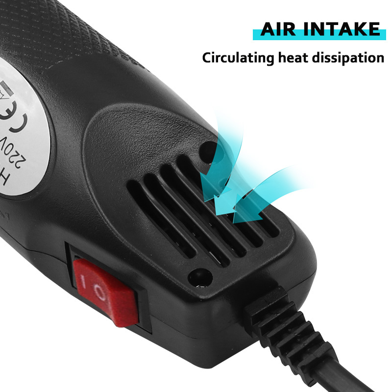 熱調節可能な熱風ガン,220V,50Hz,300W,EUプラ - Heat Gun Small のレビューと価格