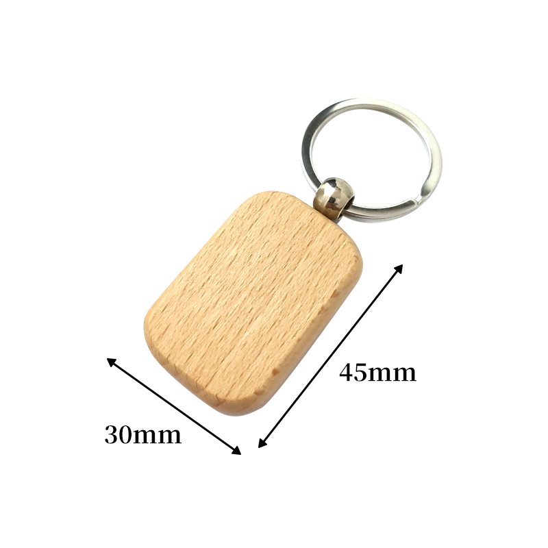10-50個 木製キーホルダー ブランク 丸型 未仕上げ 木 - Wood Ring Blank のレビューと価格